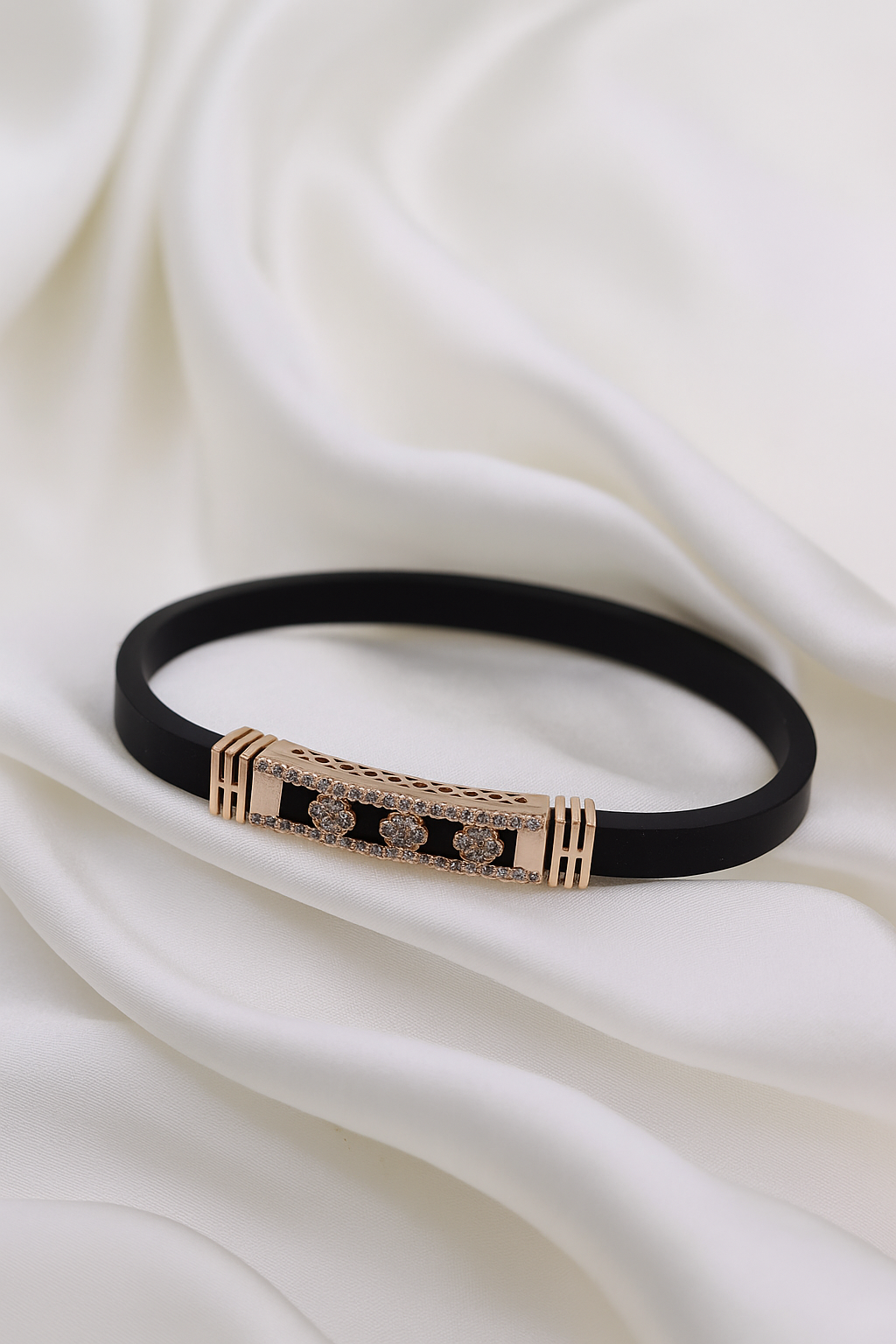 Women Stylish Lether Bracelet ( Brown ) WSL-03