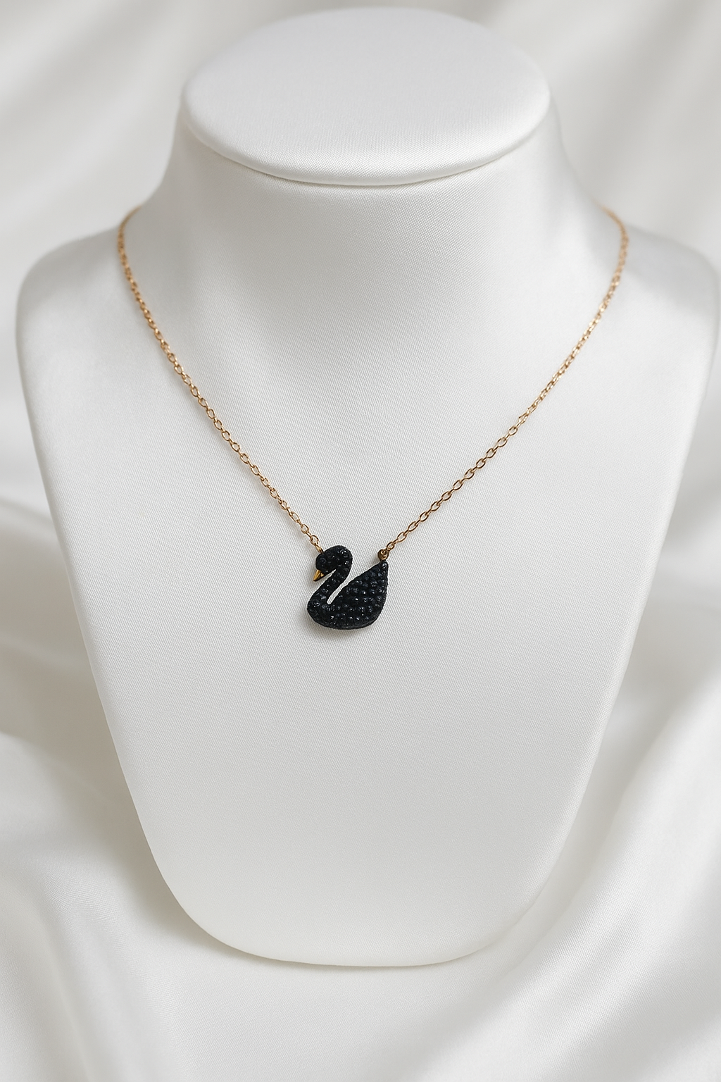 Pearl Chain, Swan/Duck Locket Or Titli Chain Pendal And Dokiya, Tanmaniya in gold plated ( Big )