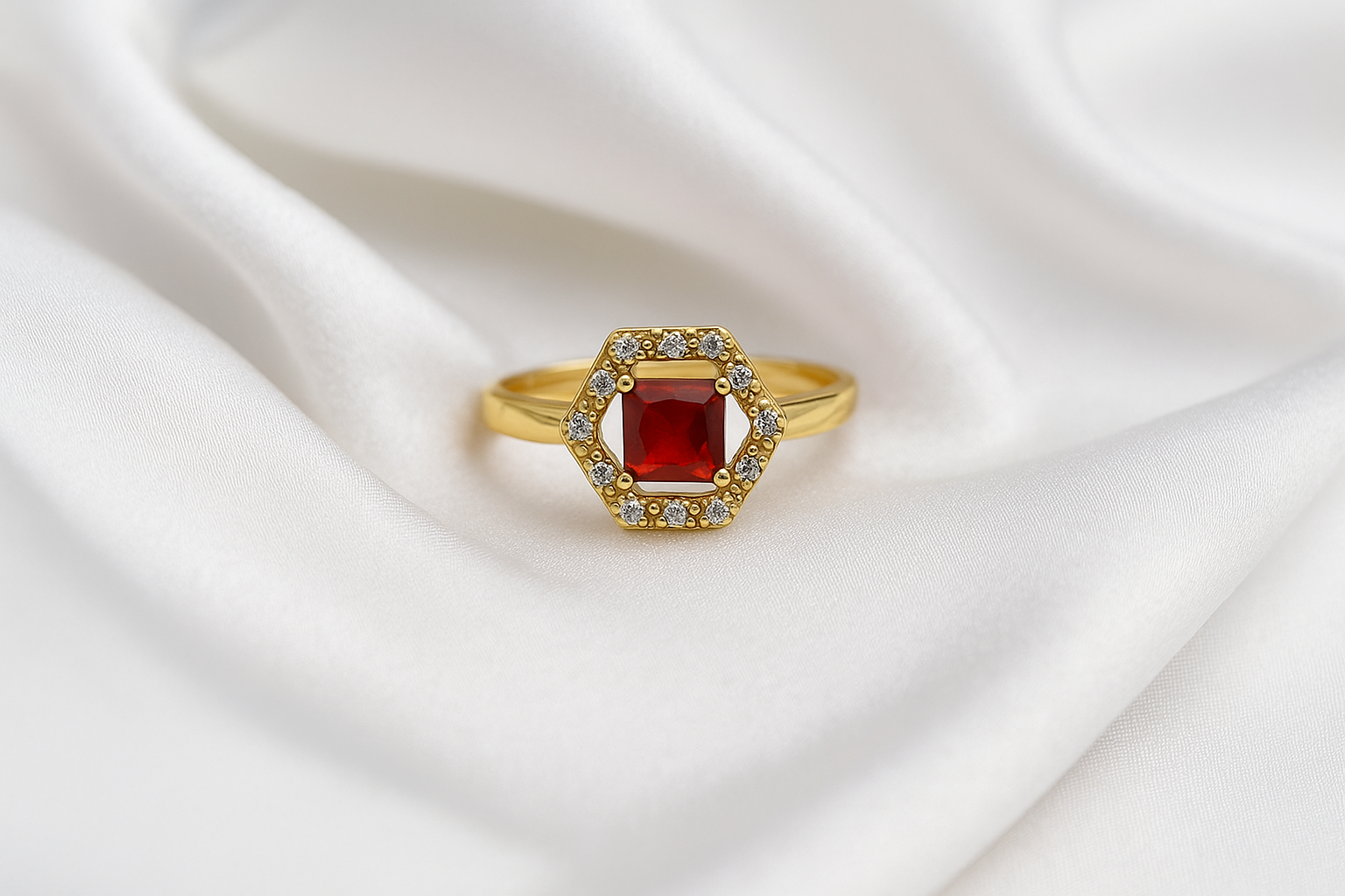 Zelra COMBO - Heart Magnetic Rose Gold Western Diamond Pendants Chain With Pendant Bracelet Earing And Ring