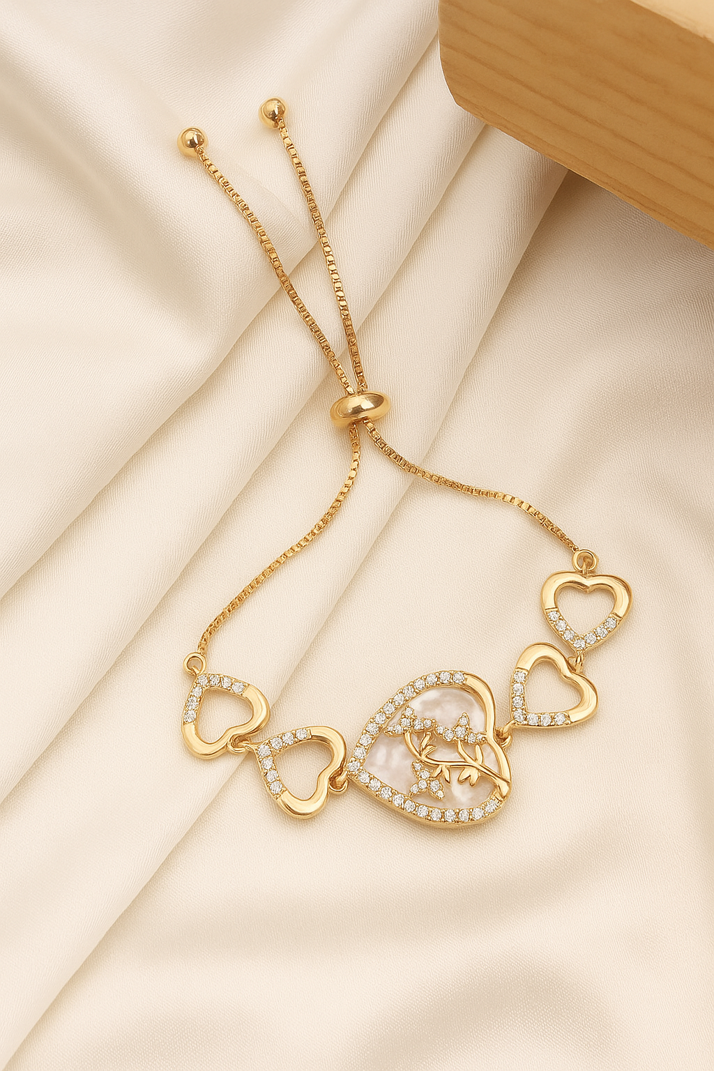 Zelra Jewels Wrist Watch Style Silver Plated Bracelet ZJW-01