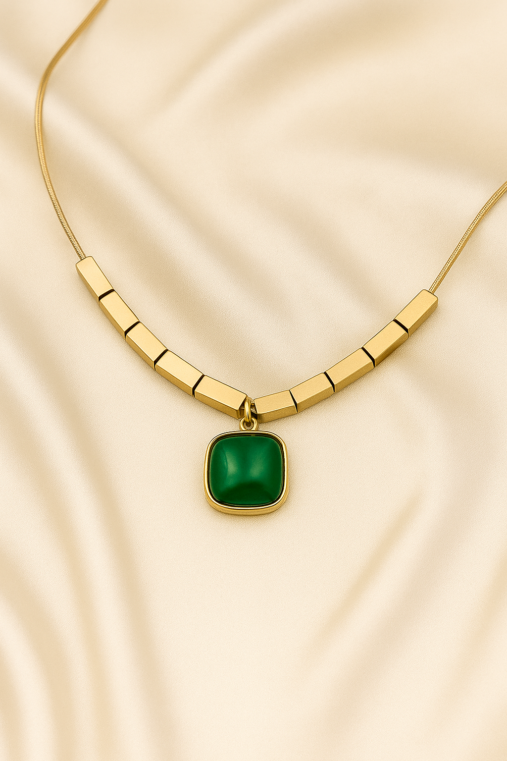 Gold Plated Stainless Steel Waterproof Pendent