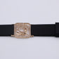 Women Stylish Lether Bracelet ( Black )