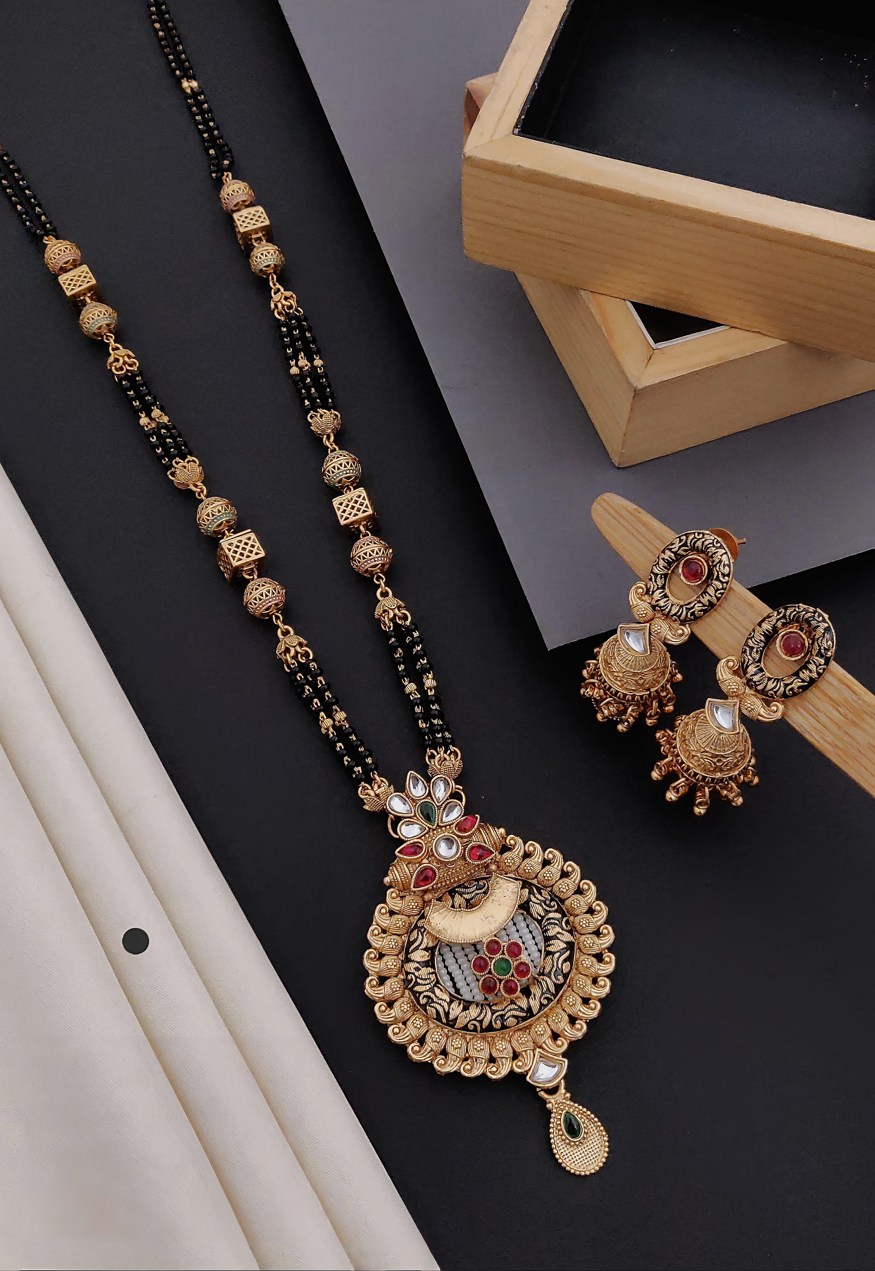 Royal Antique Bridal Mangalsutra Set